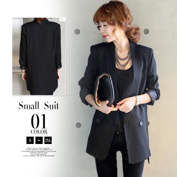 テーラードジャケット レディース ワンボタン ロング丈 長袖テーラードジャケット ブラック フォーマル 春アウター オフィスカジュアル 薄手スリム Buyee Buyee Japanese Proxy Service Buy From Japan Bot Online