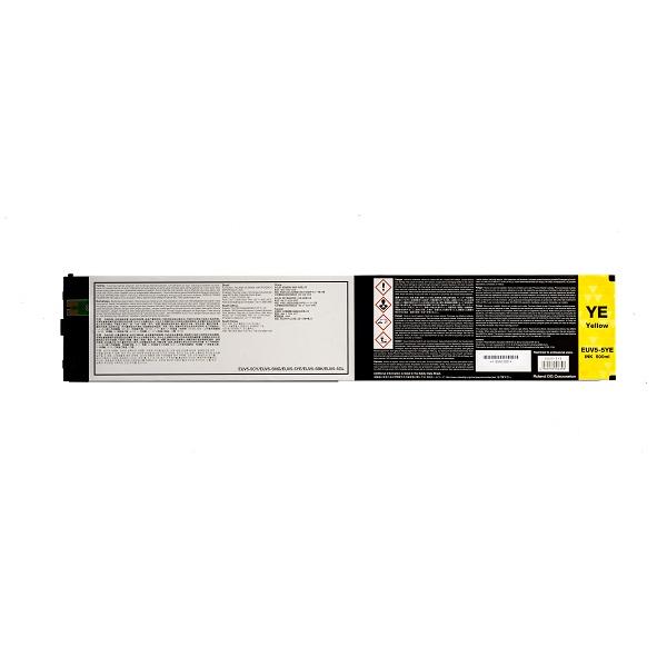 ローランドDG純正 ECO-UVインク 500ml イエロー [EUV5-5YE] VersaUV専用インク