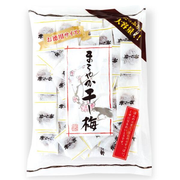 「 おかげさまで発売以来「まろやか干し梅」20,000,000袋突破しました。ほんのり甘く、ほんのり酸っぱいクセになる美味しさです。甘くて酸っぱい味が癖になります。種を抜いてありますのでそのまま食べられます。果肉が軟らかくまろやかな食感です...