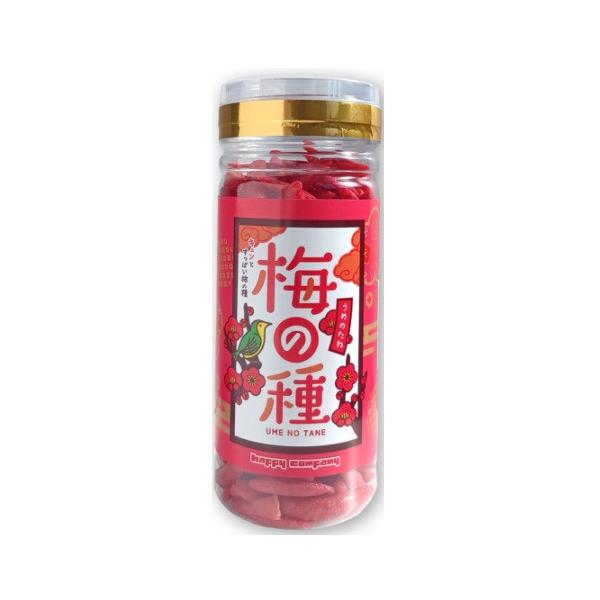 梅の種 100g 1個 梅味 柿の種 おつまみ おやつ 酸っぱい ハッピーカンパニー