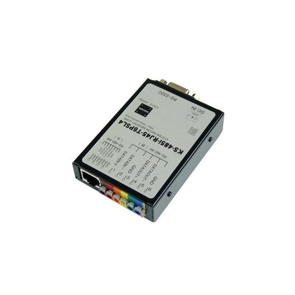 KS-485i-RJ45-T6PSL4　RS232C⇔4線式RS485変換ユニット【絶縁タイプ】(ACアダプタ仕様)