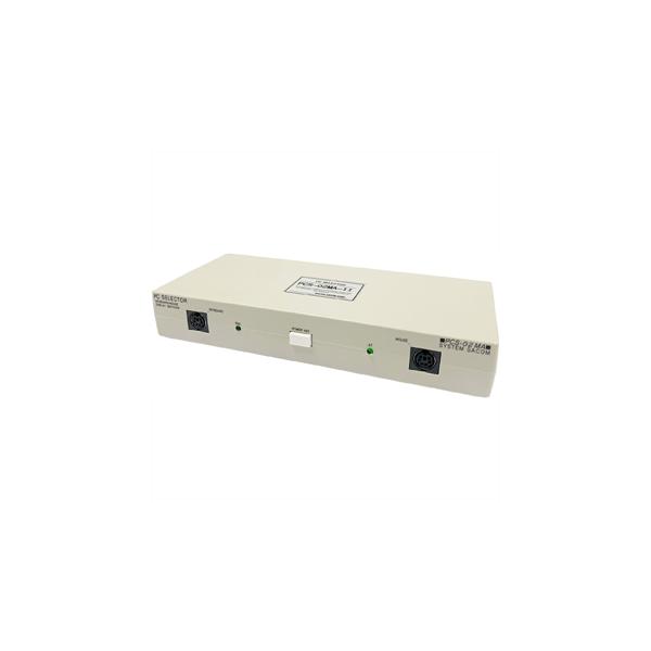 PCS-02MA-II　Macintosh・AT互換機用キーボード・マウス・ディスプレイ切換器 「PC換太MA-II」