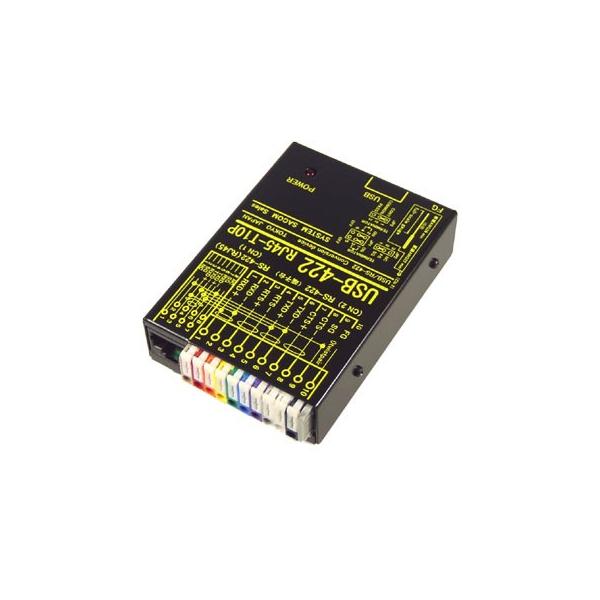 USB-422 RJ45-T10P　USB(COMポート)⇔RS422変換ユニット 端子台10P仕様