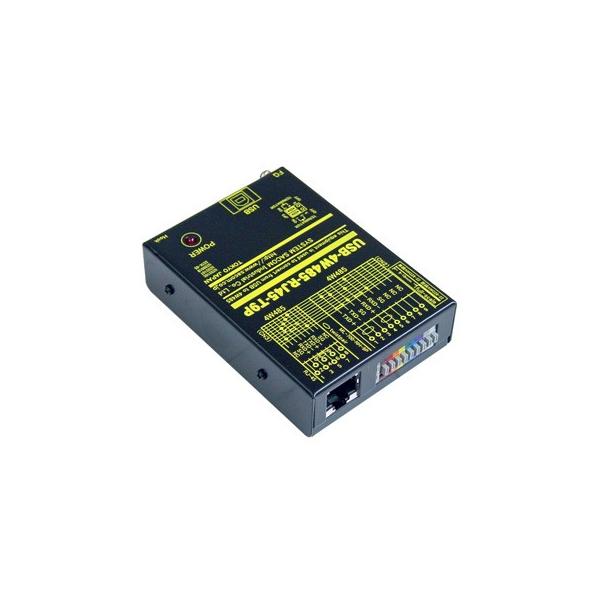 USB-4W485-RJ45-T9P　USB(COMポート)⇔4線式RS485変換ユニット 端子台9P仕様