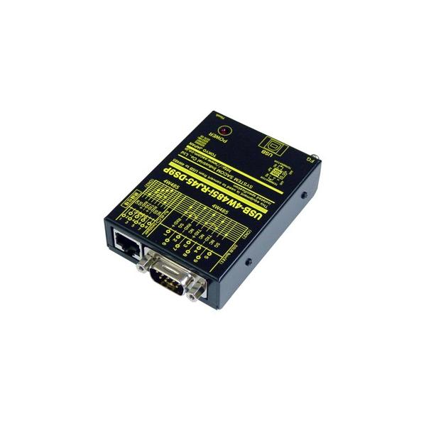 USB-4W485i-RJ45-DS9P USB(COMポート)⇔4線式RS485変換ユニット【絶縁