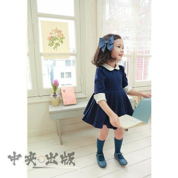 ワンピース 長袖 女の子 フォーマル 丸襟 入園式 入学式 卒園式 キッズ 子供服 発表会 演奏会 ジュニア Hhh 1218 Tz3133 中央出版 通販 Yahoo ショッピング