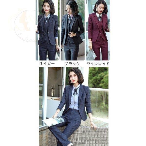 スーツ レディース ストレッチ パンツスーツ ビジネススーツ セット 4点セット 春 夏 秋 冬 ビジネス 通勤 Ol 女性 オフィス カジュアル 通勤服 仕事 会社 Jfx 10 175 中央出版 通販 Yahoo ショッピング