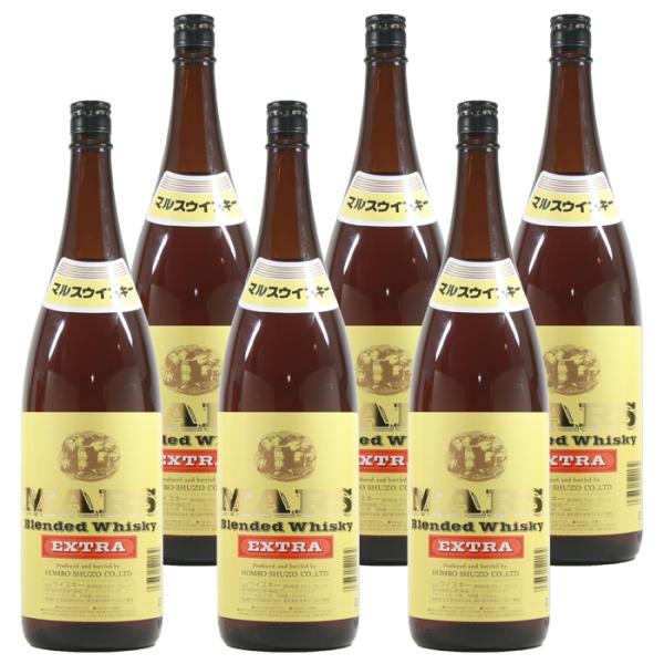 マルスウイスキー マルス エクストラ ウィスキー MARS 37度 1800ml×6本