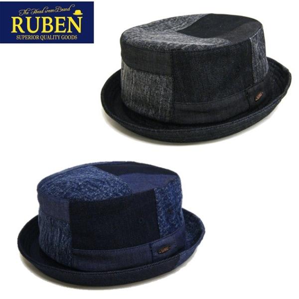(ルーベン) RUBEN 大きいサイズも選べる SWEAT PORK PIE HAT スウェット ポークパイハット XL カーキ