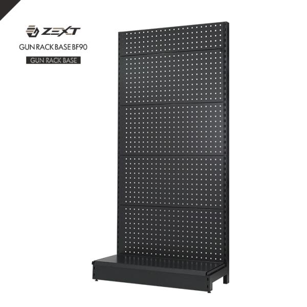 ZEXT ガンラックベースBF90 単品 スタンド有孔ボード [サバゲー