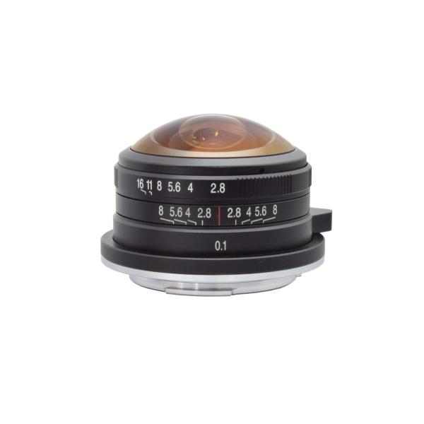 LAOWA 4mm F2.8 Fisheye Fuji-X/Sony E/EOS-M/ライカL/ニコンZ
