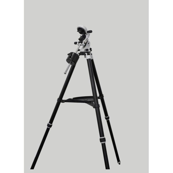 [Release date: November 13, 2019]【特長】・赤道儀としても経緯台としても使える手動式小型軽量マウントです。・赤経側ウォームギア歯数は122枚で、赤緯軸も全周微動が装備されています。・赤経軸を垂直にすることで経...