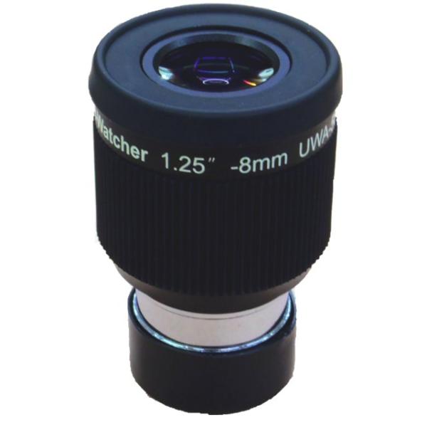 SkyWatcherのウルトラワイドアングルのアイピース。焦点距離は2.5ｍｍから25ｍｍまで各種。広角で見やすいアイピースです。