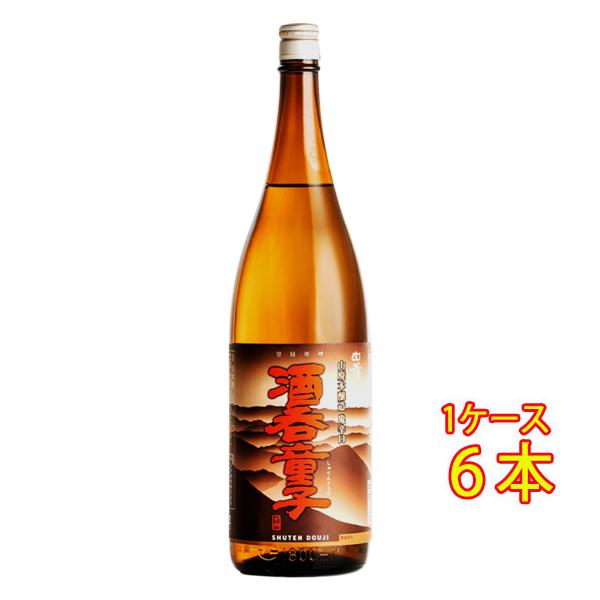 ギフト プレゼント 日本酒 酒呑童子 しゅてんどうじ 山廃 本醸造 鬼辛口 1800ml 6本 京都府 ハクレイ酒造 ケース販売