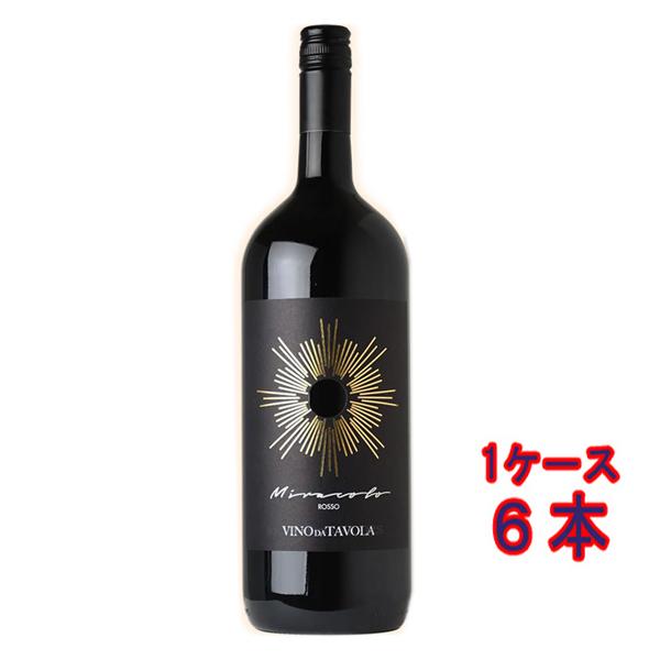 ギフト プレゼント ワイン ミラーコロ ロッソ / マドンナ・デイ・ミラーコリ 赤 1500ml 6本 イタリア アブルッツォ 赤ワイン マグナムボトル