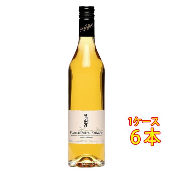 ギフト プレゼント GIFFARD ジファール フルール・ド・スュロ・ソヴァージュ エルダーフラワー 20度 700ml 6本 コートーコーポレーション フランス リキュール