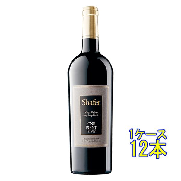 ギフト プレゼント ワイン ワン・ポイント・ファイヴ カベルネ・ソーヴィニヨン / シェーファー 赤 750ml 12本 アメリカ カリフォルニア ナパ 送料無料