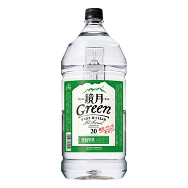 他サイト： ギフト プレゼント サントリー 鏡月 Green 20度 4000ml 焼酎 甲類 業務用 ペットボトルの商品画像