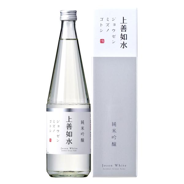 ギフト プレゼント 日本酒 上善如水 じょうぜんみずのごとし 純米吟醸 720ml 化粧箱入り 新潟県 白瀧酒造