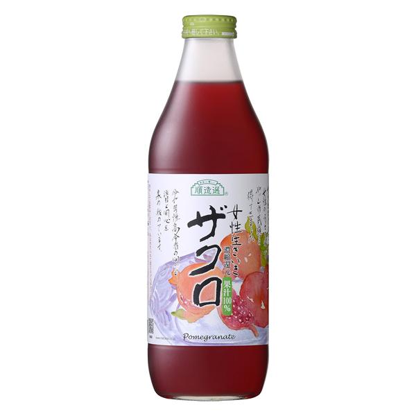 ギフト プレゼント マルカイ 順造選 ザクロ 果汁100％ 1000ml 国産 ジュース 大阪府 マルカイコーポレーション