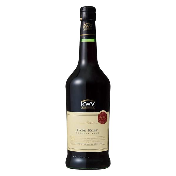 ギフト プレゼント ワイン ケープ・ルビー / KWV 赤 甘口 750ml ポート 南アフリカ 酒精強化ワイン フォーティファイドワイン