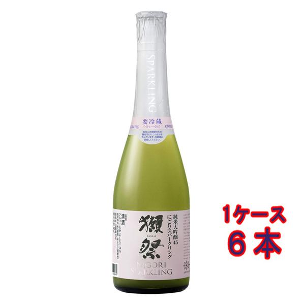 獺祭 だっさい 純米大吟醸45 にごりスパークリング 発泡 360ml 6本