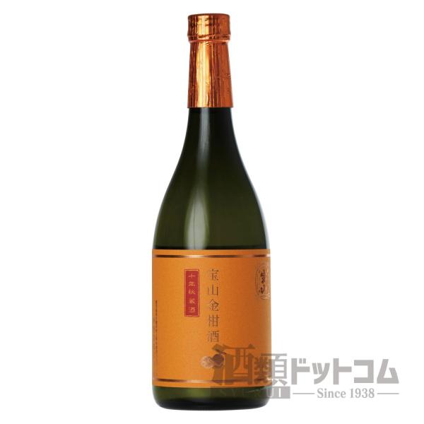 西酒造(株)(720ml・12度)【参考上代】1301円「富乃宝山」を手掛ける蔵元が贈る、焼酎ベースのリキュール。地元特産品である金柑を本格麦焼酎に漬け込み、長期熟成しています。