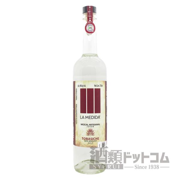 ラ・メディダ(750ml・49度)【価格】オープン価格花や麹のニュアンスとペッパーの香りに女性らしさを感じるメスカル。巨大な株のトバシーチェを使用しているため甘みの強さが印象的です。