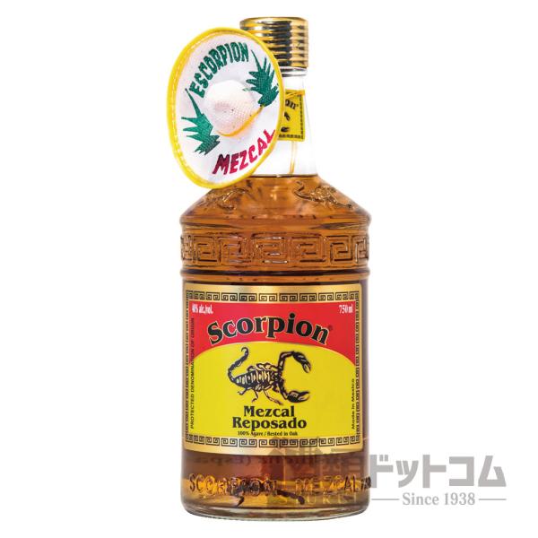 スコーピオン・メスカル(750ml・40度)【価格】オープン価格柑橘類を想わせるスモーキーな後味が魅力的な逸品。瓶底には本物のサソリが入っており、スムースで飲みやすい仕上がりになっています。