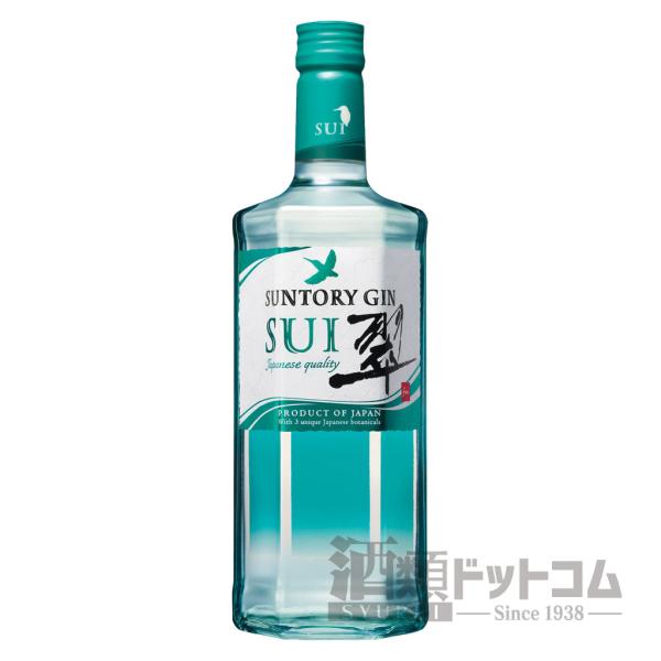 サントリースピリッツ(株)(700ml・40度)【参考上代】1518円柚子・緑茶・生姜の3つの和素材を使って造られたジャパニーズ・ジン。食事と楽しめる「翠ジンソーダ」はジンの概念を変えてくれます。