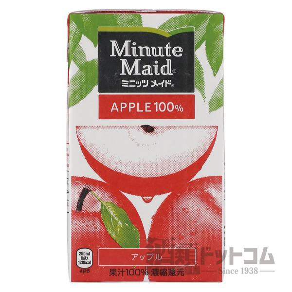 ミニッツメイド アップル 紙パック 200ml 164本 ミニッツメイド アップル100％ 200ml紙パック (2020) の展示中