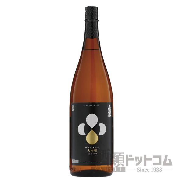 高清水 大吟醸 1800ml : 酒類ドットコム Yahoo!店 - 通販 - Yahoo