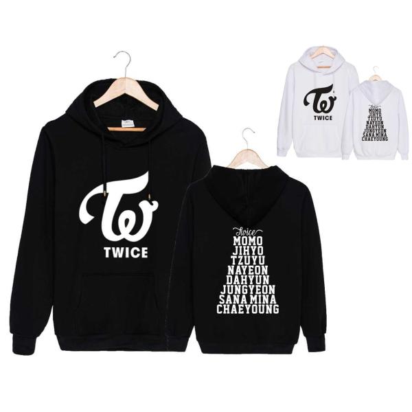 Twice パーカー スウェット プルオーバー 長袖 服 グッズ レディース メンズ 男女兼用 韓流グッズ ウェア 厚手と薄手 フード付き Buyee Servis Zakupok Tretim Licom Buyee Pokupajte Iz Yaponii