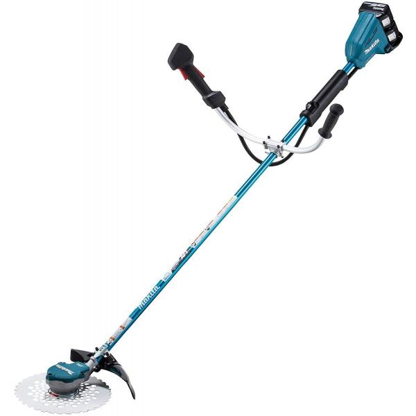 マキタ 充電式草刈機18V+18V 刈込幅255mm Uハンドル 6Ahバッテリ