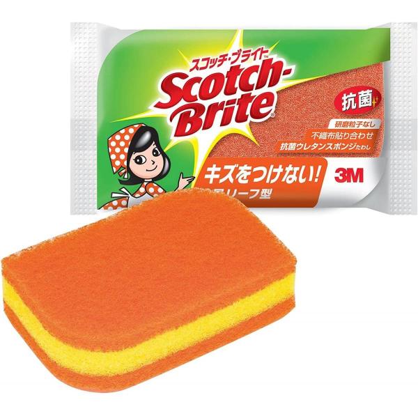 専門ショップ 3M スポンジ たわし キッチン コゲ落とし 抗菌 5個