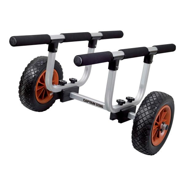 キャプテンスタッグ(CAPTAIN STAG) カヌー カヤック カヤックカート ビームアジャスト ノーパンクタイヤ US-5002 CAPTAIN STAG（キャプテンスタッグ） カヌー カヤック カヤックカート