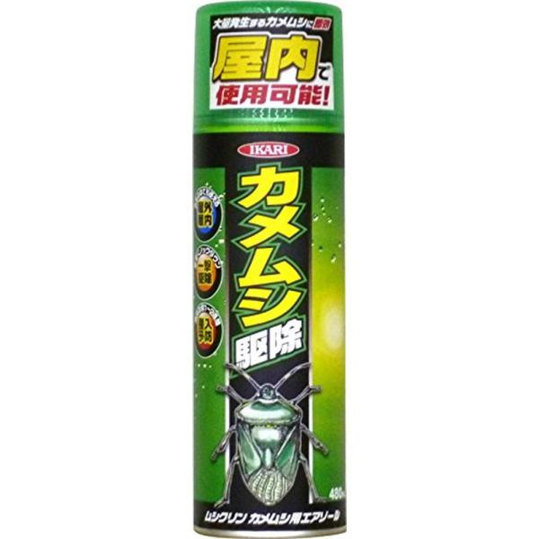 他サイト： 【在庫有】イカリ消毒 ムシクリン カメムシ用エアゾール 480ml 1本 カメムシ 虫よけ 駆除剤 殺虫剤 クモ タカラダニ アリガタバチの商品画像