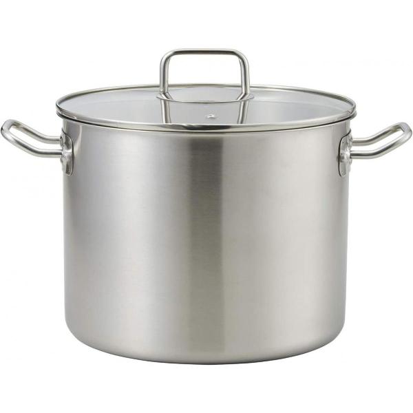 ベストコ エコーズ 軽くて見える 寸胴 ステンレス ストックポット 鍋