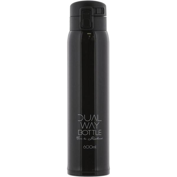 ベストコ グロウ 2wayボトル 600ml ティントブラック ND-8349 水筒