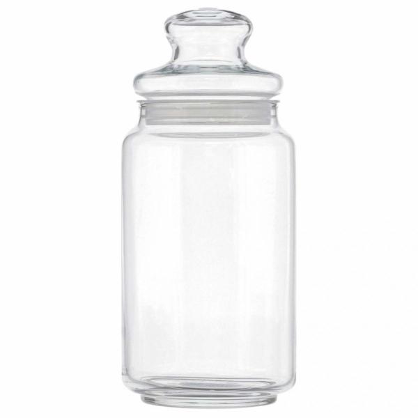 他サイト： Luminarc ガラス 瓶 ピュアジャー クラブ 1.0L 保存容器 インテリア 〇 リュミナルクの商品画像