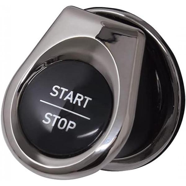 他サイト： 【在庫有・即納】 槌屋ヤック エンジンスタートスラントカバー TY1 PF371 心地良いプッシュ感 ブラックメッキ仕様 簡単装着 押しやすい角度の商品画像