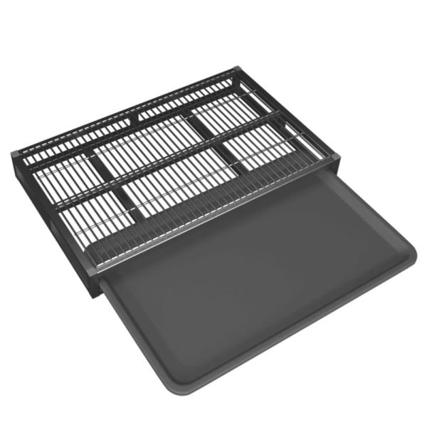 ペットトイレ 引き出し式犬用トイレ ステンレス鋼の犬用訓練マット