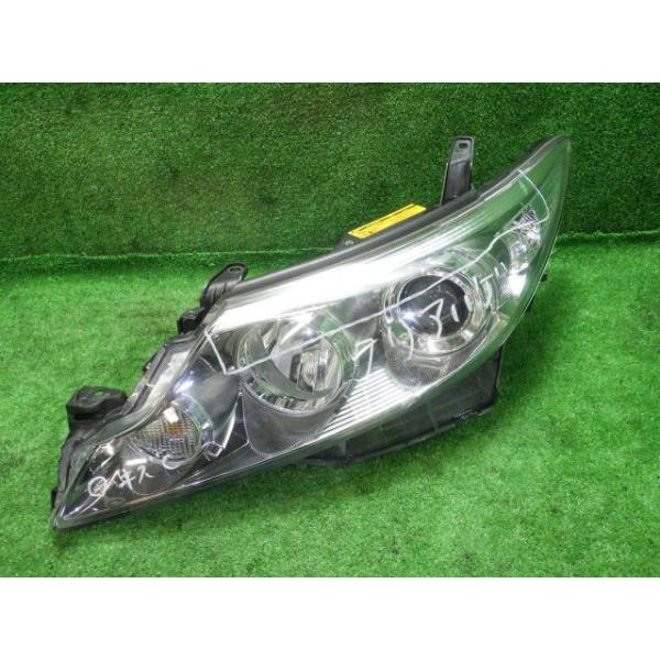 エスティマ DBA-ACR55W 左ヘッドランプ/ヘッドライト アエラス 4WD 8人  