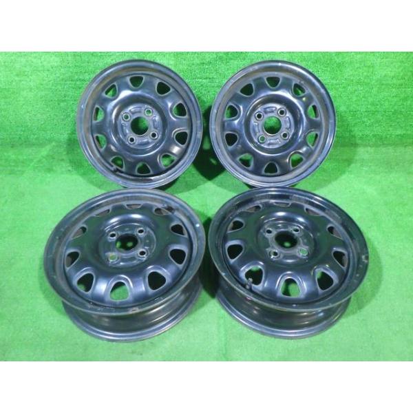 K*i様 スズキ 14インチ シルバー ホイールセット4本中古 szkelv_202111056047210