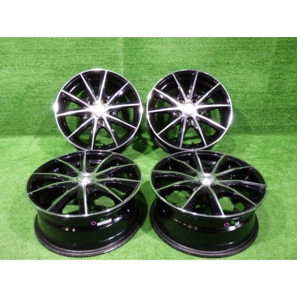 中古 社外 EUROMAX ホイール アルミ 15インチ 6J 5穴 4本 114.3 : 鈴木