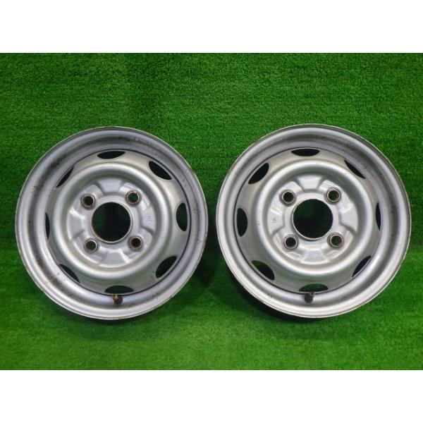 ダイハツ（DAIHATSU） 純正 ミラ L510V ホイール スチール シルバー 12