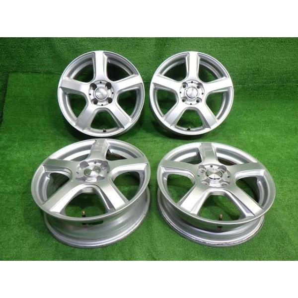 三菱（MITSUBISHI） 社外 HA1W ホイール アルミ シルバー 15インチ 4J 