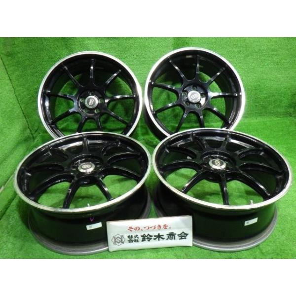 エンケイ RSM9 プリウス レガシィ ホイール アルミ クロ 19インチ 7.5J