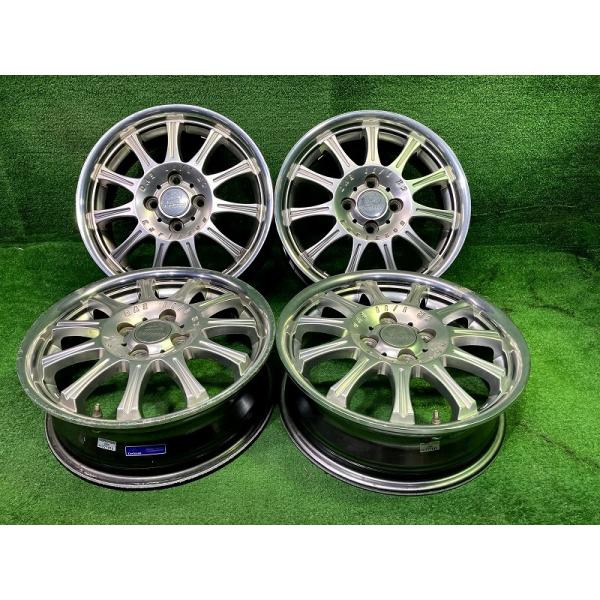 カールソン 15インチ 5J 4穴 4本 100 +45 : 鈴木商会ヤフー