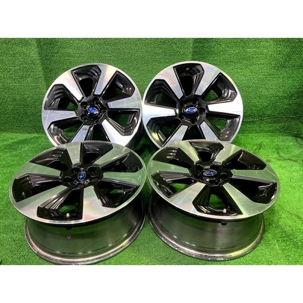 スバル 純正17インチホイール 17インチ7j 5h SUBARU（スバル） レガシィ 純正 17インチ 7J+55 PCD100 215/45R17